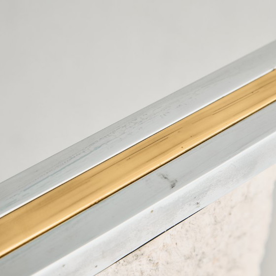 Image 1 of MK11672 Spiegel met messing en chromen frame