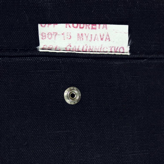 Image 1 of Sillón de salón de Viliam Chlebo en cromo y polipiel, Kodreta, década de 1980.