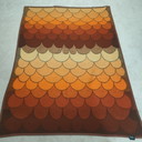 Arazzo/coperta vintage anni '70 (raro)