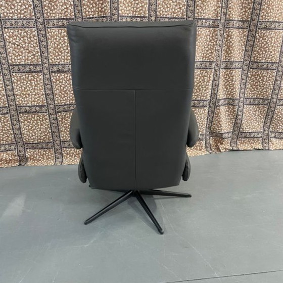 Image 1 of Relaxfauteuil leer antracietkleur