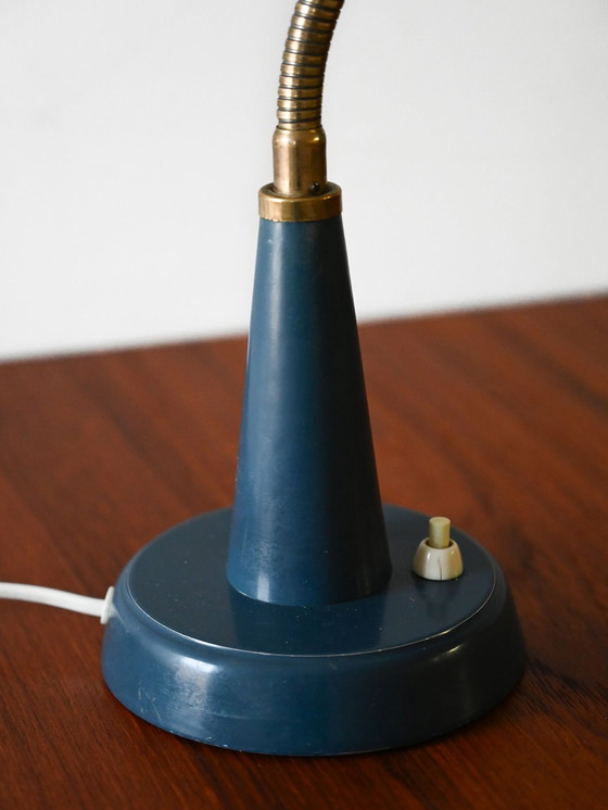 Image 1 of Vintage Scandinavische Tafellamp van Gemi