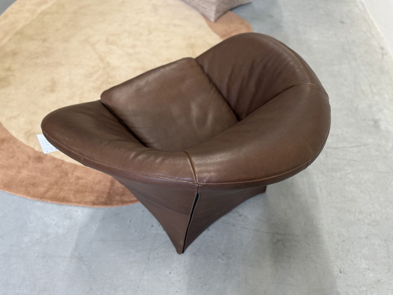 Image 1 of Label van den Berg Ace Lounge, cuero marrón.