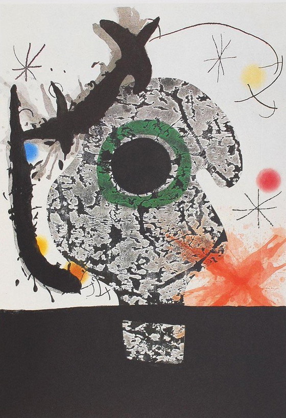 Image 1 of Joan Miró - Opera grafica, Manifesto della mostra del 1982
