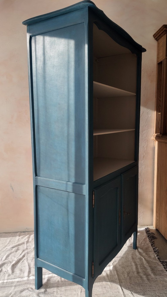 Louis XV Style Sideboard/Open Bookcase – Wood (photo 18 of 23)