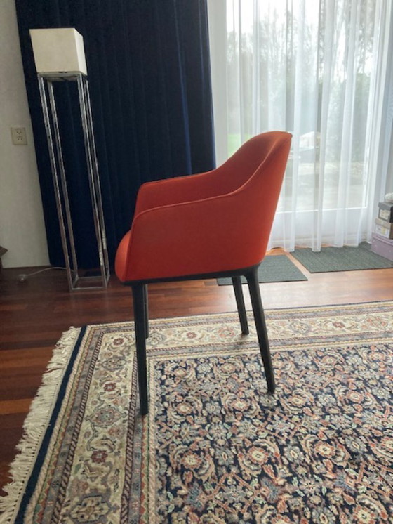 Image 1 of 6 Vitra softshell chairs