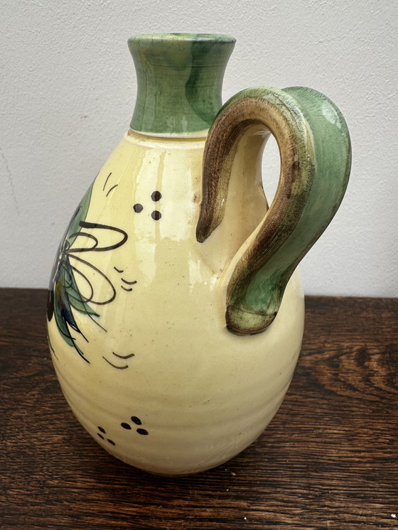 Image 1 of Pichet Poterie Grain De Sel - Poterie de Provence Francia - Décor Olive