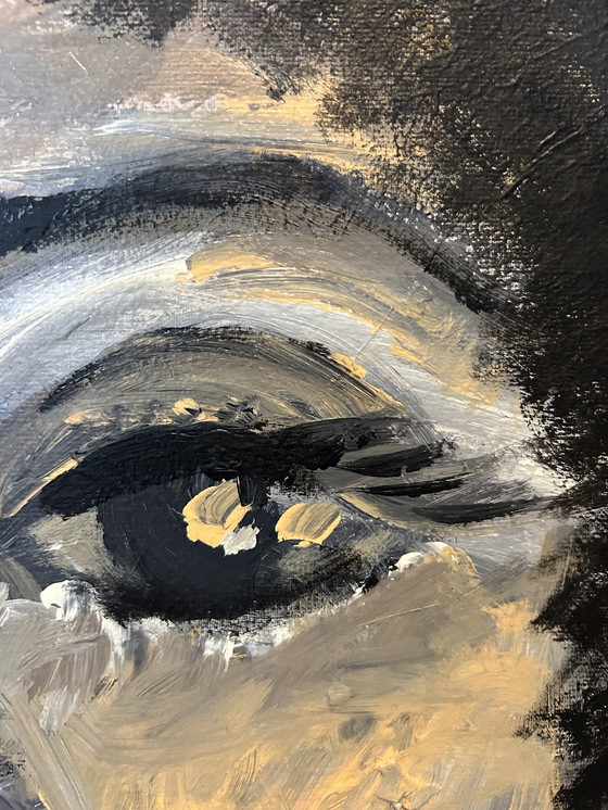 Image 1 of Painting acrylic on canvas 1m x 1.40m