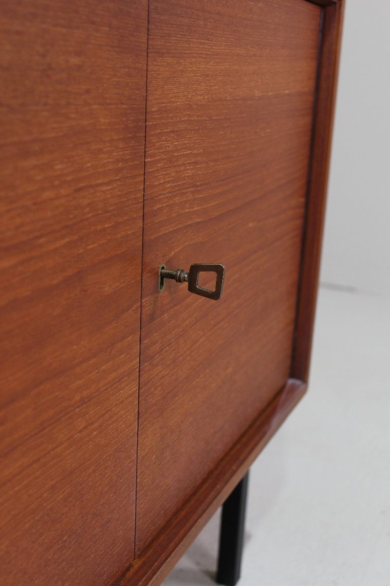 Image 1 of Meuble vintage en teck, buffet - 1960s