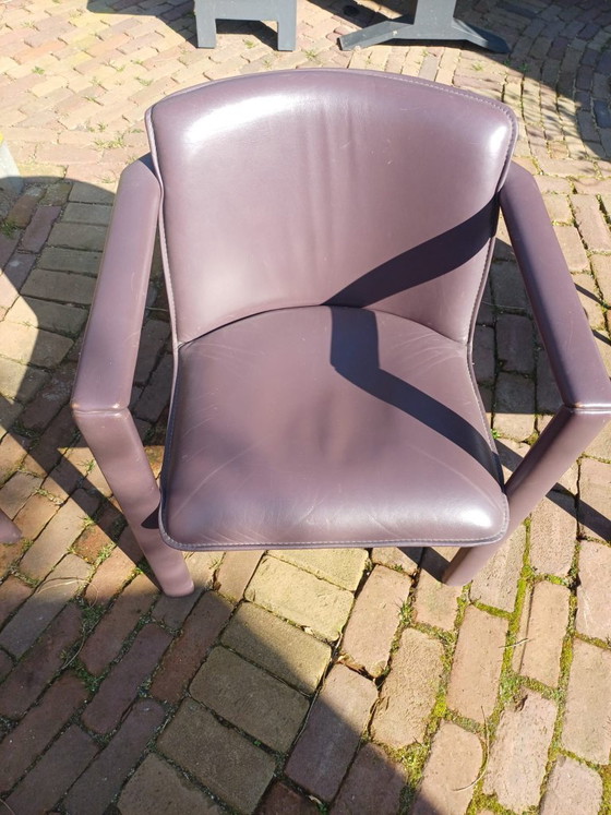 Image 1 of 3x LEOLUX eetkamerstoelen type Cachacha