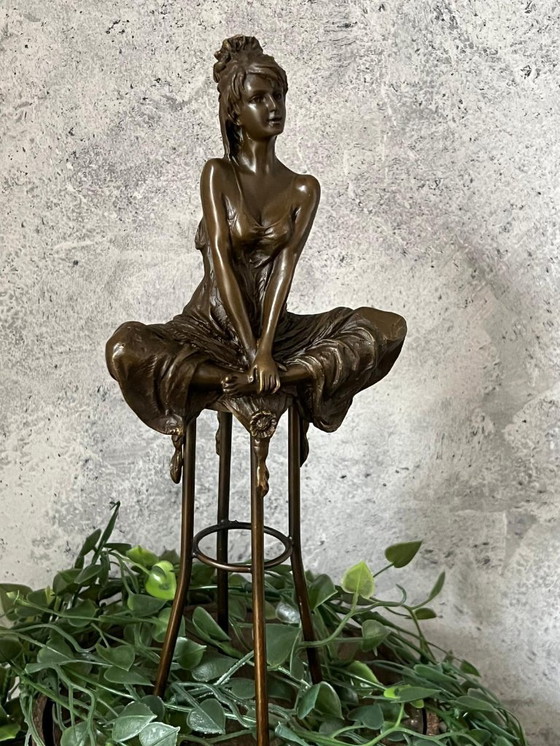 Image 1 of Wunderschöne Bronzestatue