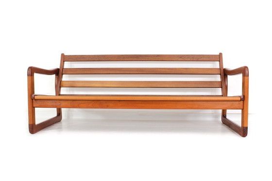 Image 1 of Canapé et 2 fauteuils Holstebro, design danois du milieu du siècle, comme neufs, en teck massif, laine vierge de qualité supérie