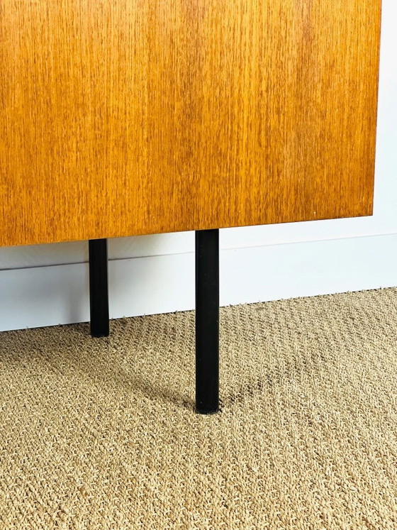 Image 1 of Minimalist Scandinavian teak sideboard, 1960