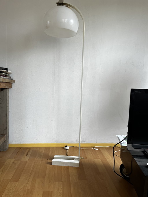 MID CENTURY SPACE AGE MUSHROOM FLOOR LAMP BY DIJKSTRA LAMPEN 