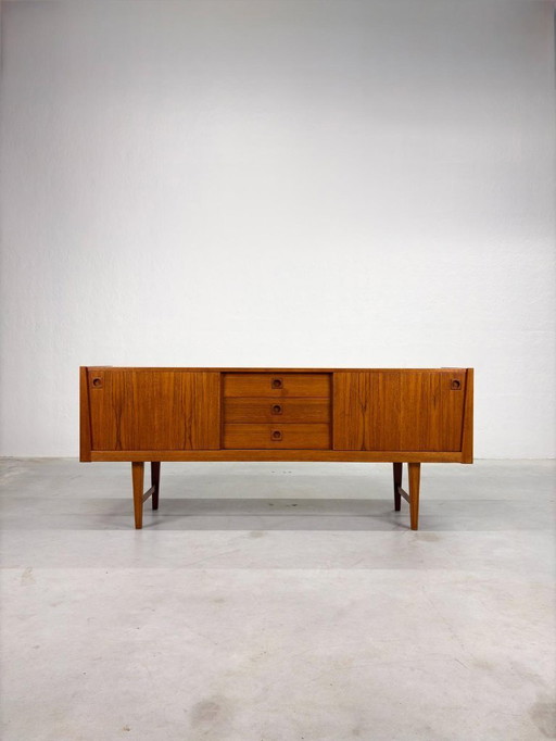 Buffet Mahjongg du milieu du siècle de l'usine de meubles Ouwenbroek