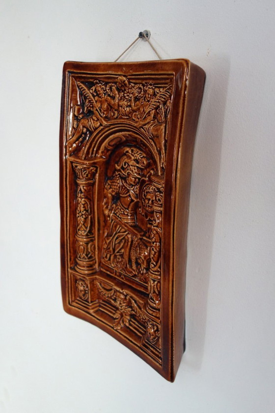 Image 1 of Juego de 2 azulejos para estufa, Villeroy & Boch