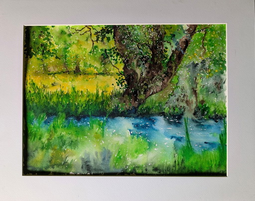 Watercolor For Sale – schilderijen tekeningen, Paper (photo 2 of 5)