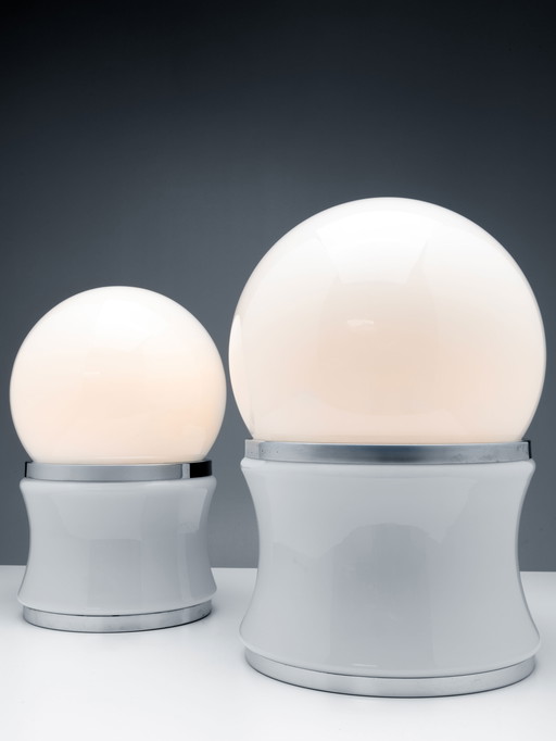 Paire de lampes de table - Goffredo Reggiani