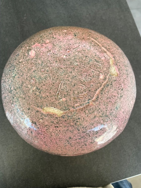 Image 1 of Vase vintage à glaçure violette