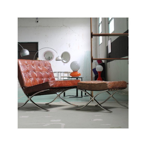 Image 1 of Barcelona fauteuil met poef