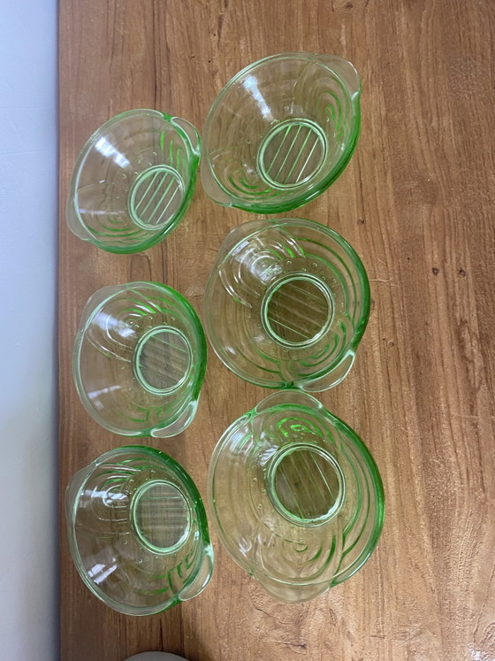 Borek Sipek Glass Bowls - 1 Big, 6 Small (photo 5 of 5)