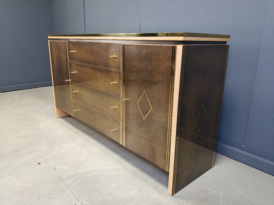 Image 1 of Credenza vintage in ottone di belgochrom, anni '70