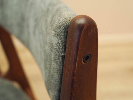 Image 1 of Set di quattro sedie in teak, design danese, anni '70, prodotte in Danimarca.