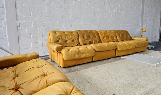 Image 1 of Modular sofa Vintage sofa armchair 6üs 70s seating set Mid - Century