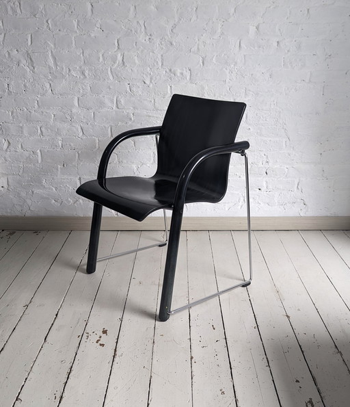 6x Thonet S320 Stoelen, 1984