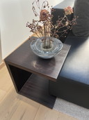 Wooden coffee table and side table matching the Indera modular sofa