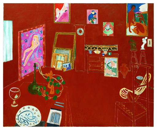 Het Rode Atelier - Henri Matisse 1911 - 84 x 70 cm