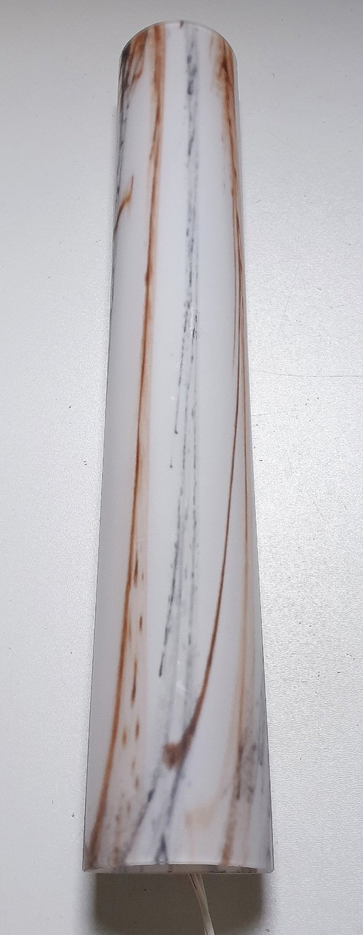 Vintage hand-blown designer wall lamp 54 cm. Bench lamp Leuchten