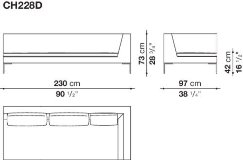Image 1 of B&amp;B Italia Maxalto - Charles