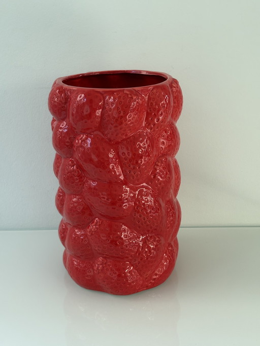 Strawberry vase