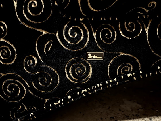 Image 1 of Bretz design fauteuil met bijhorende voetenbank