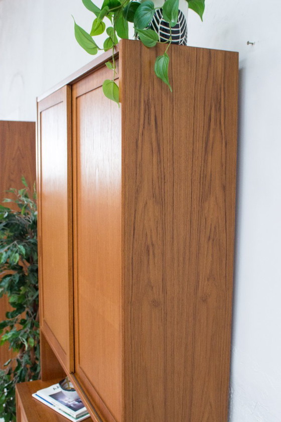 Image 1 of Poul Hundevad armadio a ripiani vintage in teak