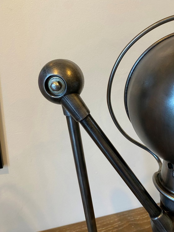 Image 1 of Jieldé 2-arm lamp, 40+25cm, industrial graphite, Jean Louis Domecq, 1950