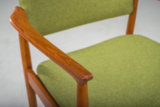 Image 1 of Dänischer Teakholz-Sessel von P. E. Jorgensen für Farso, 1960er Jahre