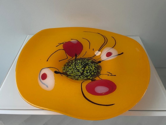 Image 1 of Loranto Murano glaskunst schaal – uniek designstuk