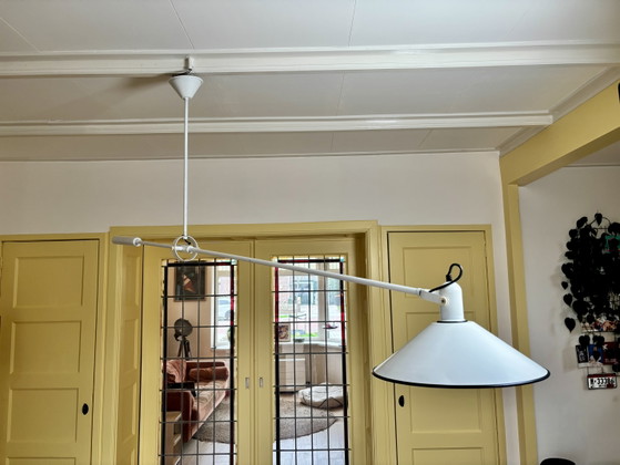 Anvia Counterbalance Ceiling Lamp J.J.M. Hoogervorst – Ceiling lights, Metal (photo 3 of 14)