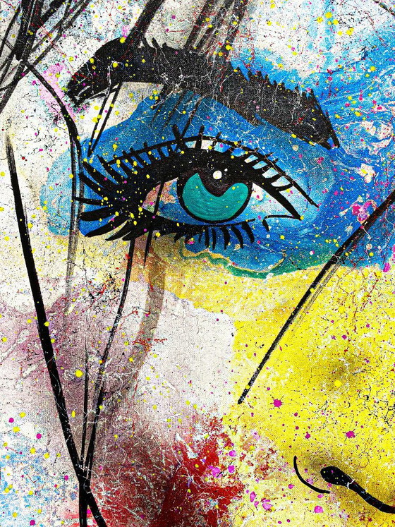 GONGAS - Addicted - Artist canvas – Paintings & Drawings (photo 7 of 15)