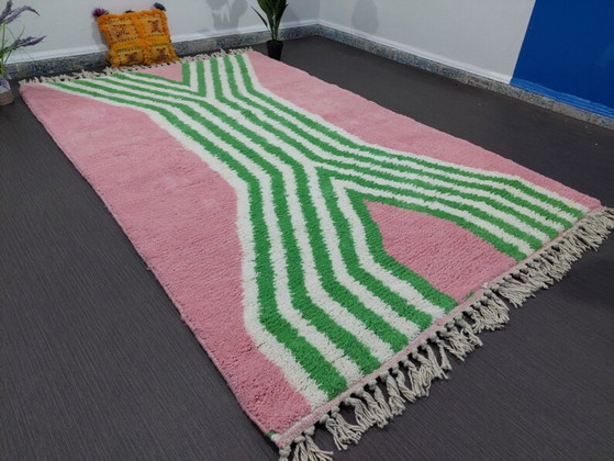 Handgefertigter Marokkanischer Teppich 200cmx300cm – Teppiche & Läufer, Cotton (photo 3 of 10)
