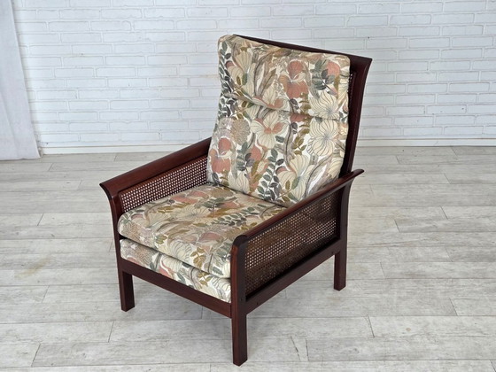 Image 1 of 1970s Swedish Highback Armchair by Arne Norell