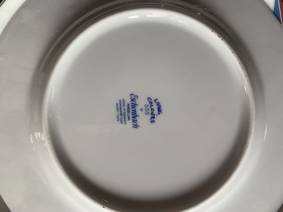 Image 1 of Service de table vintage rare Escenbach, Allemagne, « Living Colours » (19 pièces) - Design Memphis des années 80