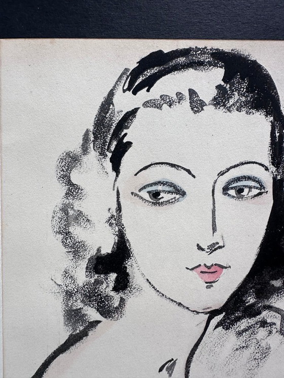 Image 1 of Kees van Dongen Portrait de Femme 1925