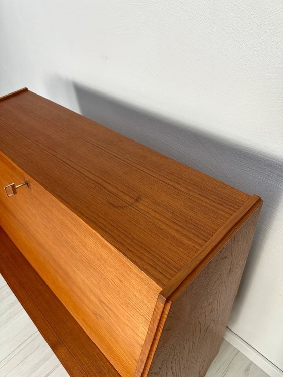 Image 1 of Segreteria danese vintage in teak di Dyrlund anni '60-'70