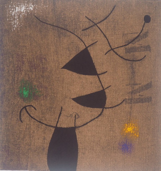 Joan Miró: Donna nel vento, litografia firmata – Litografie e stampe, Paper (photo 2 of 6)