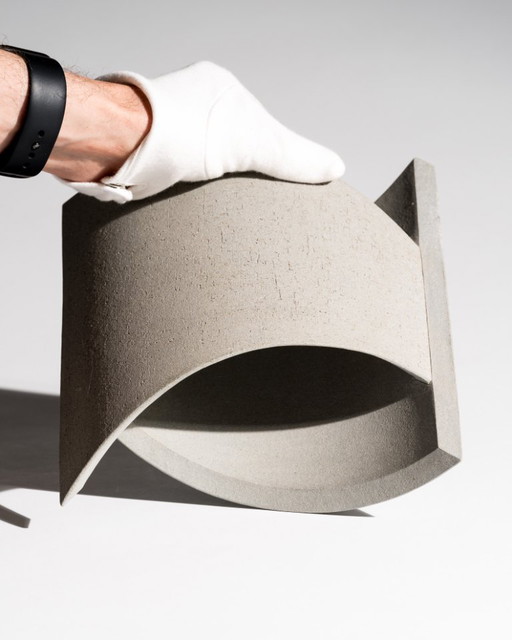Kyra Spieker « Ohne Titel » – Objet en céramique de l’atelier de sculpture, Allemagne, septembre 1993