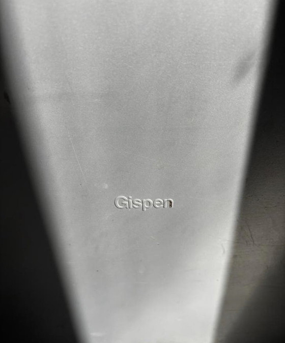 Image 1 of Set van 2 Gispen design kubuskrukken / poefs – vintage
