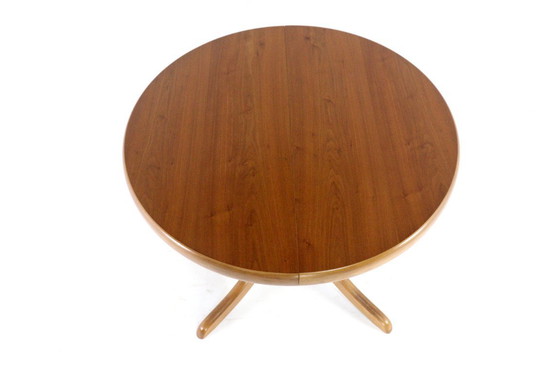 Image 1 of Compact 2x extendable dining table 'Mannheim' vintage