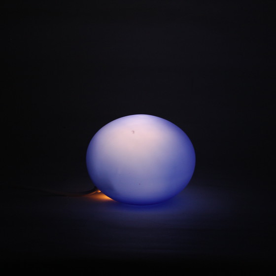 Image 1 of Pebble Glass Lamp from Habitat